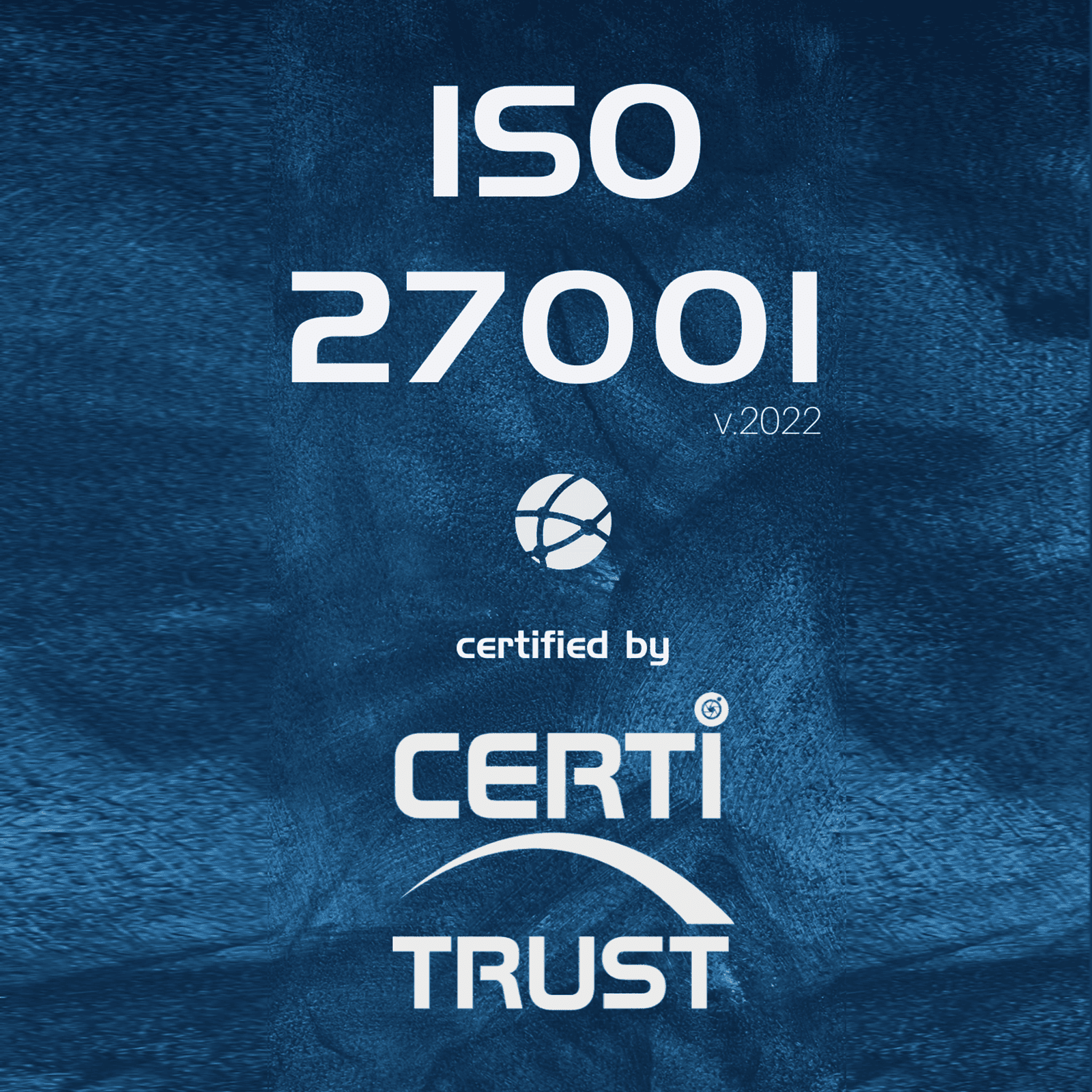 CertiTRUST ISO 27001 v2022 logo Certification I-TRACING 2025 square (1)